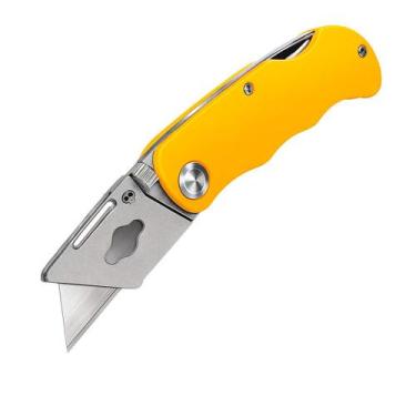 Imagem de Faca Estilete Profissional Dobrável com Lâmina Drop Point de Alta Prec