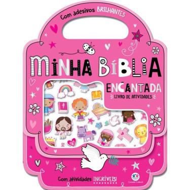 Imagem de Minha Bíblia Encantada - Com Adesivos Brilhantes e Atividades Incríveis