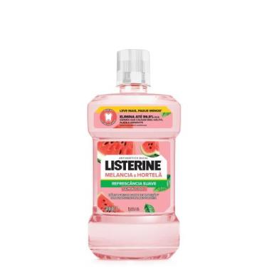 Imagem de Enxaguante Bucal Listerine Melancia & Hortelã sem Álcool 1L