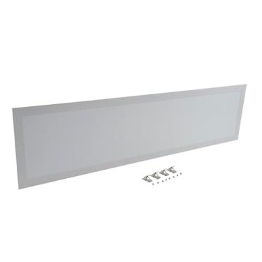 Imagem de Luminária Painel LED Plafon Embutir Retangular 32x122cm 4000k Luz Neutra 48W Bivolt - Lumens 4320