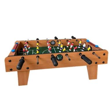 Imagem de Mesa De Pebolim Infantil Madeira Futebol HK Brinquedos