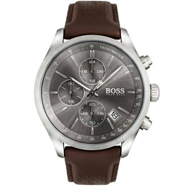 Imagem de Relógio Hugo Boss Masculino 1513476 Couro Marrom
