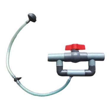 Imagem de MFMEXUL Kit de Irrigação com Tubo Venturi, Injetor Venturi, Eficiente, com Conexão Rápida, Controle de Fluxo, Kit de Irrigação, Misturador de Fertilizantes, para Tubo de 40 Mm, Tamanho real