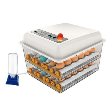 Imagem de JAEDO Incubadora De Ovos 120, Incubadora De Aves Com Giro De Ovos Totalmente Automático E Controle De Temperatura E Umidade Para Galinhas, Patos, Ganso, Pássaros, Vela De Ovo Embutida (120)