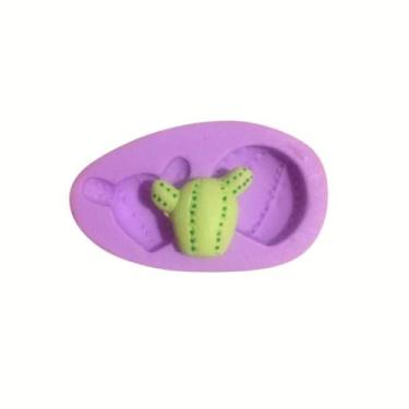 Imagem de Molde de silicone cactos para decorar f646 - CM