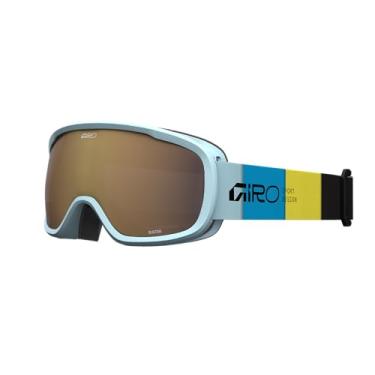 Imagem de Giro Óculos de Neve Buster Kids Blocos Azuis - Rosa Âmbar