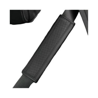 Imagem de Capa De Ombro Para Cinto De Segurança De Carro Em Couro PU Respirável,