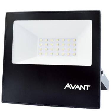 Imagem de Refletor Led 30w Holofote Prova D'água Ip65 Branco Frio 6500K Bivolt A