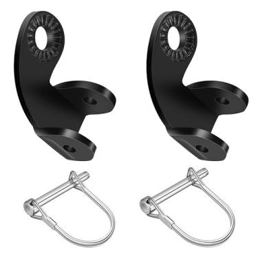 Imagem de 2 peças de engate de aço para reboque de bicicleta Burley para crianças, 12 mm, compatível com reboque de bicicleta Burley Bee e modelos antigos, funciona com freio a disco