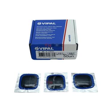 Imagem de Reparo A Frio Para Pneus Vf 06 Azul - Cx 50 Unidades - Vipal