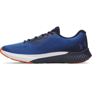 Imagem de Under Armour Charged Rogue 4 Tênis masculino, (432) Tech Blue/Midnight Navy/Team Orange, 41