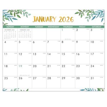 Imagem de Calendário magnético 2026 – Calendário magnético para geladeira, calendário 2026 de janeiro a dezembro, 20 cm × 25 cm, com bloco destacável, blocos com datas julianas