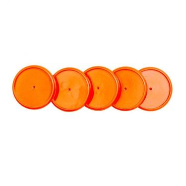 Imagem de Discos e elástico caderno inteligente laranja neon 31mm CI312005