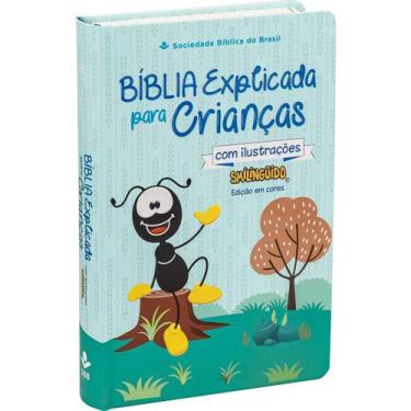 Imagem de Livro - Bíblia Explicada para Crianças Smilinguido NTLH | SBB | Bíblia