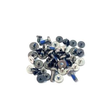 Imagem de Zahara Conjunto completo de parafusos de substituição para laptop Microsoft Surface Laptop 3 1867 1868 Kit de parafusos