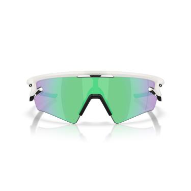 Imagem de Óculos de Sol Oakley Sphaera Slash 0OO9499 949904 Tam 36 / Branco - Lentes Prizm Road Jade