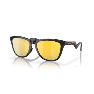Imagem de Óculos de Sol Oakley Polarizado Frogskins Hybrid 0OO9289 928906 Tam 55 / Preto Fosco - Lentes Prizm 24K Polar