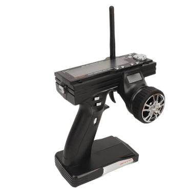 Imagem de RiToEasysports Transmissor de Controle Remoto de 3 Canais para Barco de Automóvel RC, Excelente Transmissor Anti -Jamming RC, Ajuste do Acelerador de Ponto Final, para Amantes de
