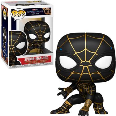 Imagem de Funko Pop Marvel Spider-Man Black And Gold Suit #911
