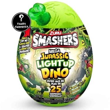 Imagem de Figura Surpresa - Smashers - Mega Jurassic Light up Dino - 25 Surpresas - Fun Divirta-se