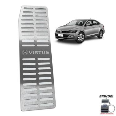 Imagem de Descanso De Pé Aço Inox Virtus 2018 A 2020 Prata