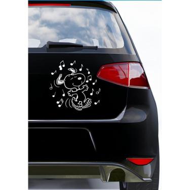 Imagem de Adesivo Para Carro Snoopy Dançando