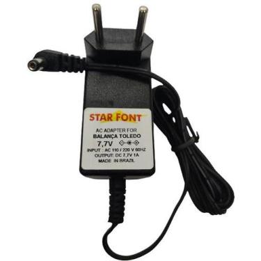 Imagem de Fonte Carregador 7.7V 1A Compatível com Balança Toledo - Bivolt - Star