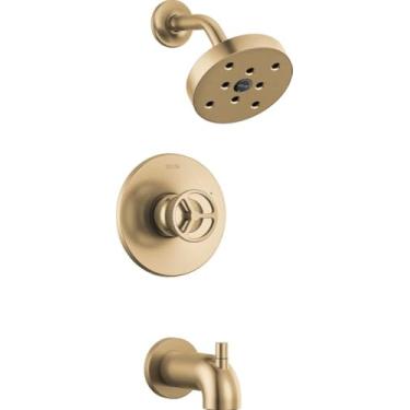 Imagem de Delta Faucet T14458-CZ Chuveiro de banheira trinsic, bronze champanhe