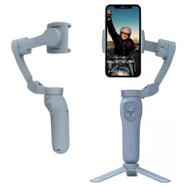 Imagem de Novavida, Estabilizador Profissional 3 Eixos Dobrável Bluetooth Rastreamento Facial Luz Integrada Gravações Profissionais