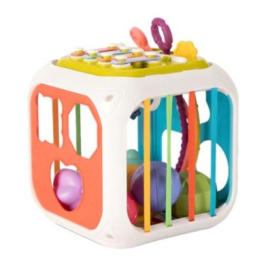 Imagem de Cubo De Atividade Educativo 7 em 1 Brinquedo Sensorial Kidino Cubo de Atividades Infantil