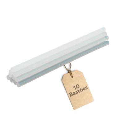 Imagem de 10 Refil de Bastões de Cola Quente Grossa 11mm