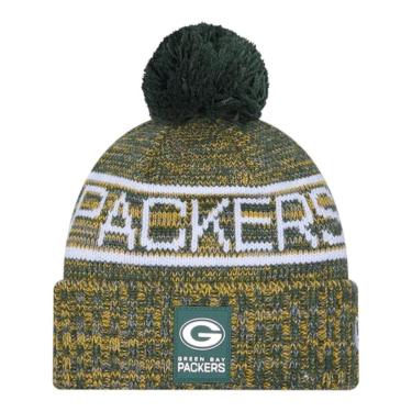 Imagem de Gorro New Era Sport Knit Green Bay Packers Sideline Verde-Masculino