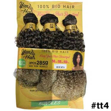 Imagem de Goivo Bundles Cabelo Super Cacheado Idêntico Ao Humano - bbless, tt4