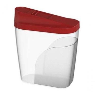 Imagem de Farinheira E Açucareiro Multiuso Com Medidas Vermelho