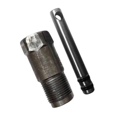 Imagem de Mqetly Macaco hidráulico vertical, bomba de óleo, acessórios para macaco, conjunto de vedação de metal universal, 12 a 20 Toneladas, Cabeça Chata