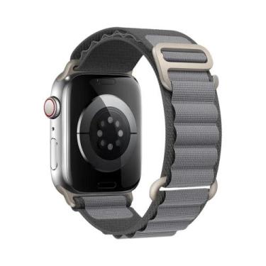 Imagem de Pulseiras De Relógio De Nylon Para Apple Watch Série 10 9 8 7 6 SE Ult
