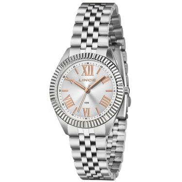 Imagem de Relógio Lince Feminino Ref: Lrmm047l36 S3sx Clássico Prateado