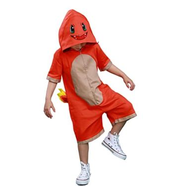 Imagem de Fantasia Macaquinho Charmander - QUIMERA KIDS Tamanho:6