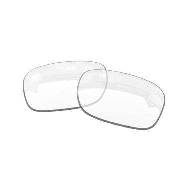 Imagem de OOWLIT Lentes de substituição compatíveis com óculos de sol Ray-Ban RW4012 Wayfarer (Gen 2) 50 mm, Transparente, alta definição, One Size