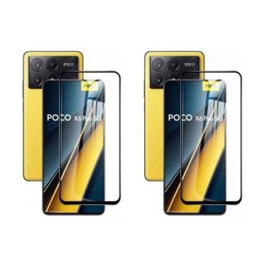 Imagem de Kit 2 Películas Vidro 3D para Xiaomi Poco X6 Pro 5G 6.67 - Rafinha