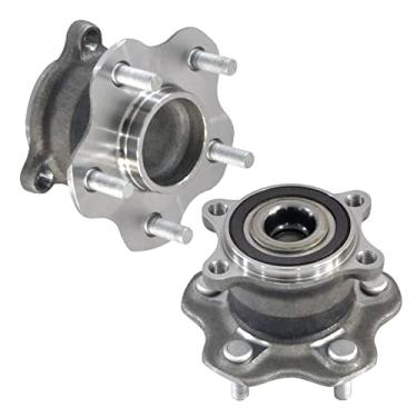 Imagem de IRONTEK Conjunto De Cubo E Rolamento Da Roda Traseira (5 Parafusos Com Abs) Compatível Nissan 2007-18 Altima/ 2009-19 Maxima/ 2015-19 Murano 2013 Infiniti Jx35 2014-19 Qx60 2011 Mitsubishi Rvr 2 Peç