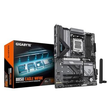 Imagem de Placa Mãe Gigabyte B850 EAGLE WIFI6 (AM5/4xDDR5/HDMI/DP/M.2/USB 3.2)
