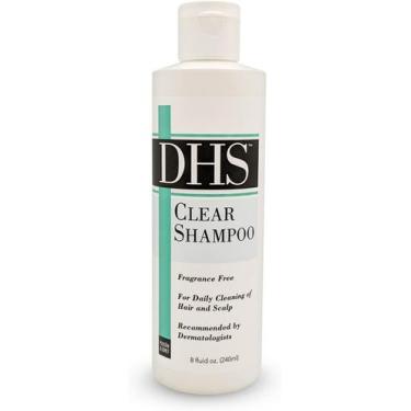Imagem de Shampoo DHS Clear para pele sensível 240 ml sem perfume