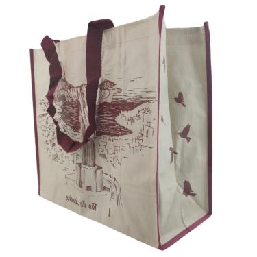 Imagem de Bolsa Ecobag Sacola De Ombro Reutilizavel Ecologica Dobravel