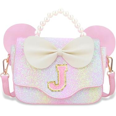 Imagem de Luchike Presentes de aniversário para meninas – Bolsa tiracolo infantil para princesas, presentes de Natal, Rosa - G