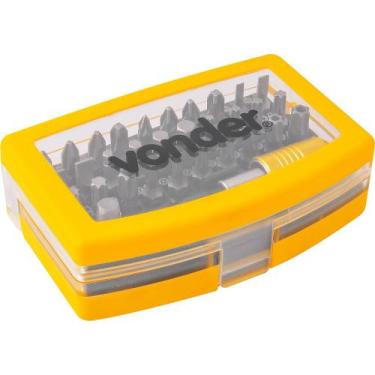 Imagem de Jogo Bits/Ponteiras 32 peças Enc 1/4'' Engate Rápido Vonder