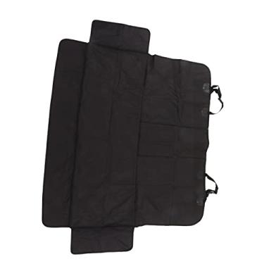 Imagem de Ymiko Capa de Assento de Carro para Cachorro, à Prova D'água, Respirável, Pano Oxford, Almofada de Assento Traseiro Dobrável para Animais de Estimação, Viagem, Acampamento