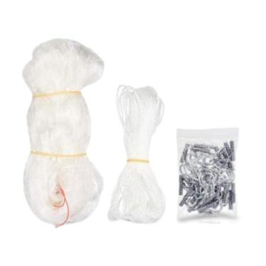 Imagem de Fxzqgnh Rede de Proteção para Gatos em Varandas, Multiuso, em Nylon, Anti-queda, para Animais de Estimação, Ideal para Corrimãos, Jardins, Apartamentos, Escad, 4m X 3m