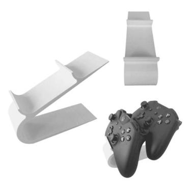 Imagem de Suporte Para 2 Controles XBOXONE mesa - LEAO3D, Branco