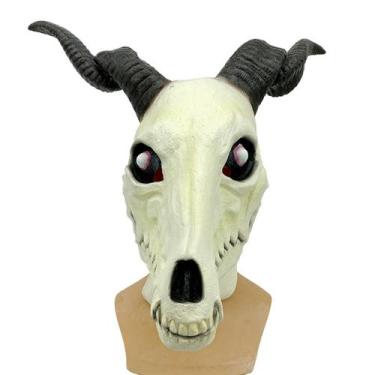 Imagem de Fantasia de cosplay, adereços, máscara de esqueleto de ovelha, noiva d